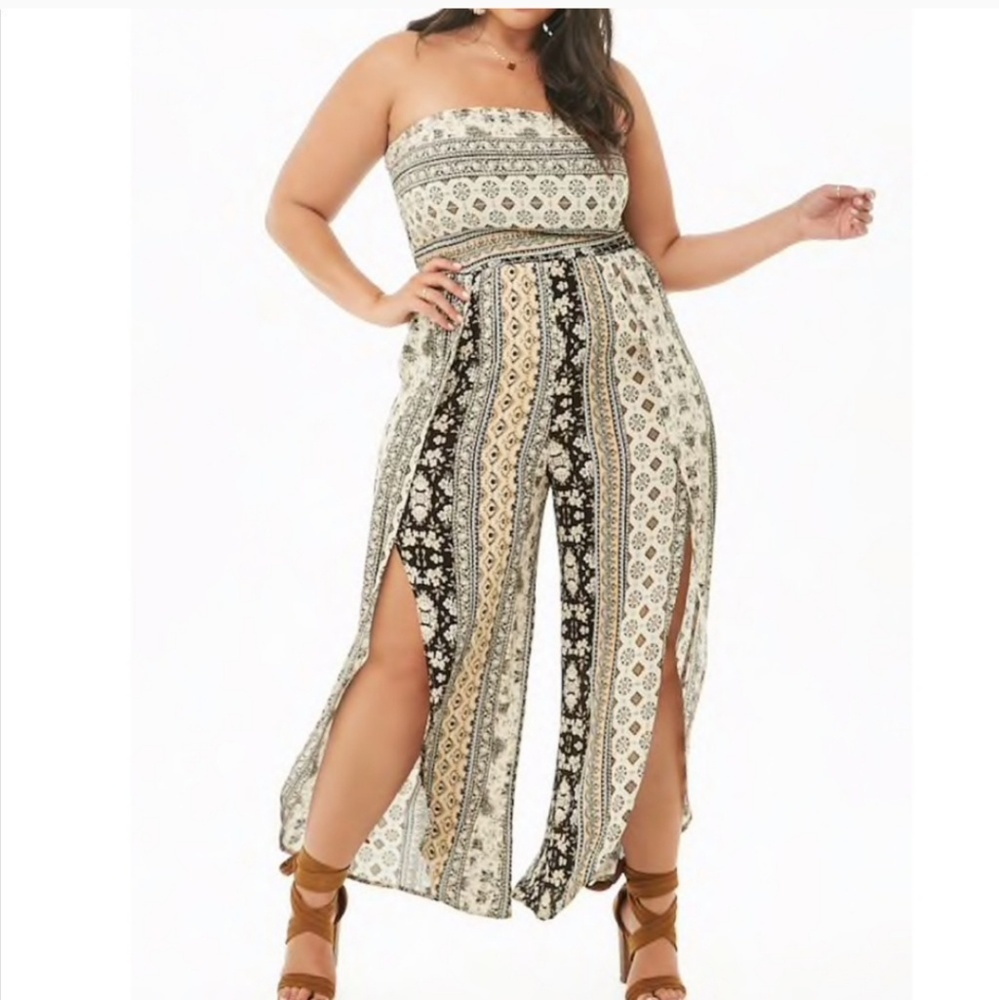 Tribal printed jumpsuit🐘